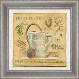 Fraicheur de Provence - détail du tableau 40 x 40 cm