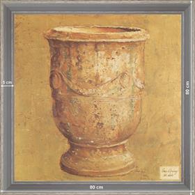 Vase d'Anduze - dimensions 80 x 80 cm - Gris