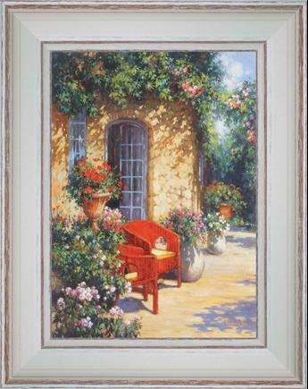 https://tableaux-provence.com/1816/red-armchair-for-outdoor-boudoir.jpg