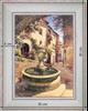 Fontaine de Saint Paul de Vence - paysage 40 x 35 cm - Blanchie incurvée 