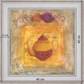 La théière - dimensions 40 x 40 cm
