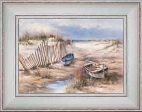 Boats in dunes