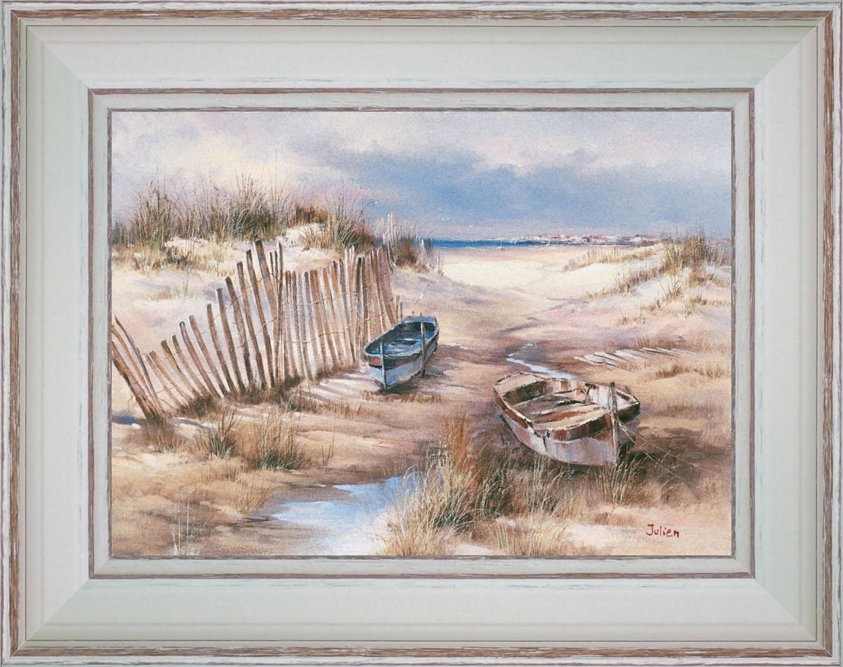 Boats in dunes