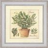 Herbes de Provence, Laurier - détail du tableau 40 x 40 cm