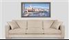 Walk at the edge of sea - Panoramic in situation - Grey frame