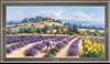 Collectors of lavender - Landscape 60x110 cm - White curved