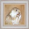 Marmotte - détail du tableau 40 x 40 cm