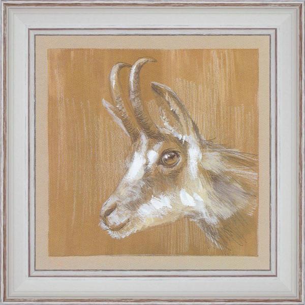 The ibex - painting detail 40 x 40 cm