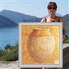 Earthenware jar Of Provence - photo 80 x 80 cm - White