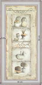 Garden fountain - dimension 40 x 80 cm - White