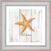 Starfish - painting detail 40 x 40 cm