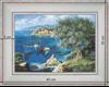 Olivier méditerranéen - paysage 40 x 35 cm - Blanchie incurvée 