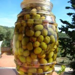 Olives cassées