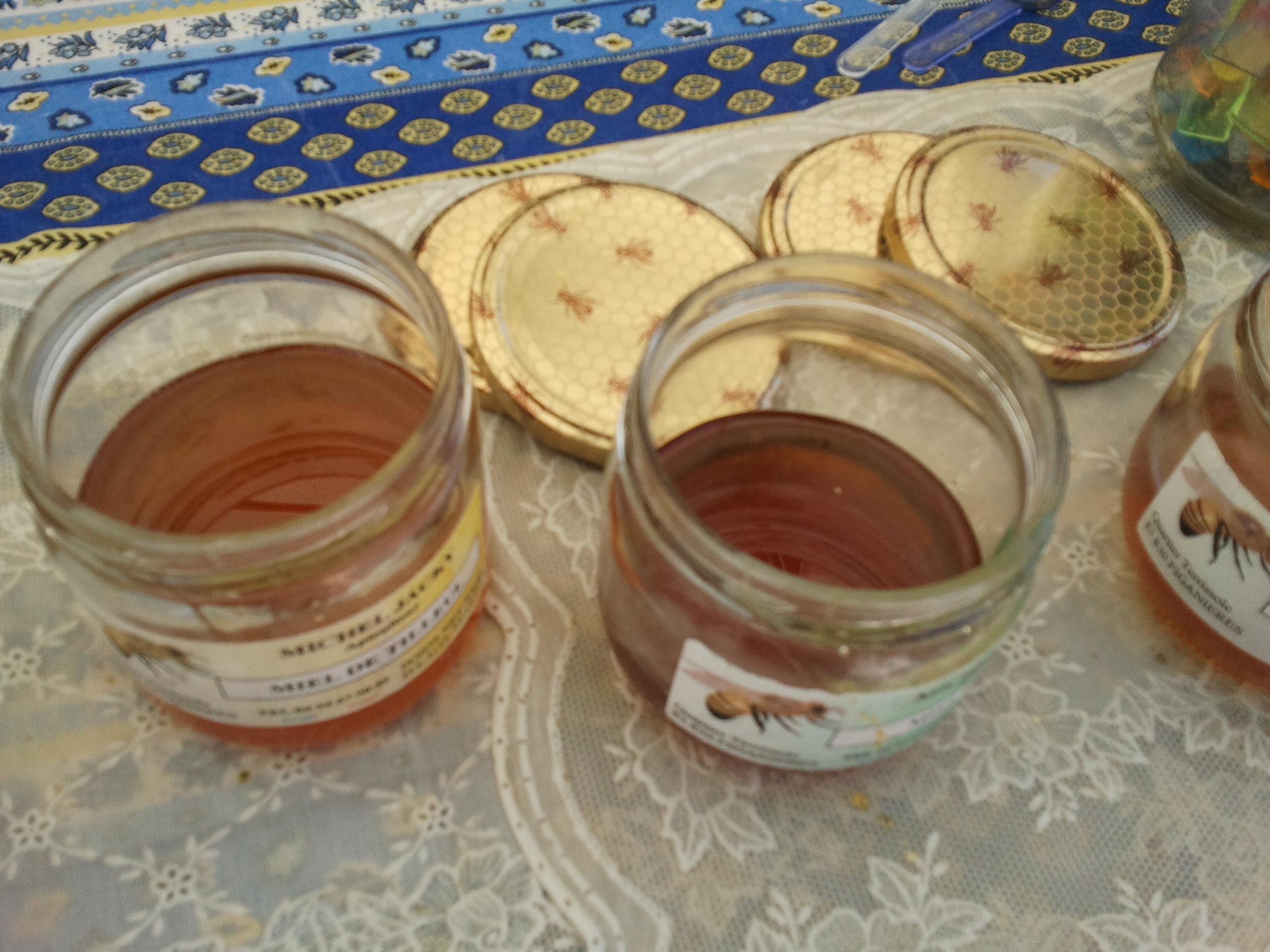 Fabrication du Miel.
