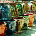 Décoration de charme: Les vases de jardin.