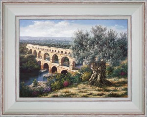 Pont du Gard - Tableau