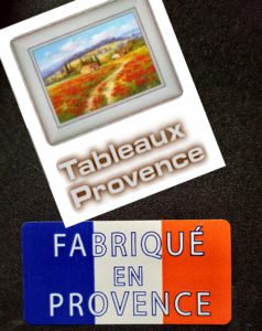 Le tableau français fabriqué en Provence